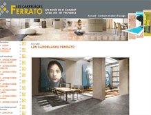 Tablet Screenshot of lescarrelagesferrato.com